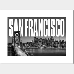 San Francisco Cityscape Posters and Art